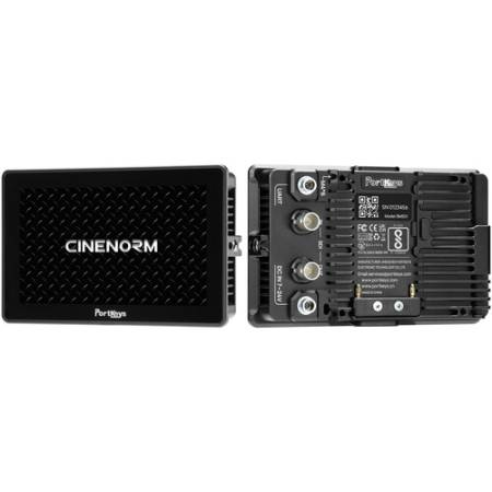 Portkeys BM5 IV - monitor podglądowy 5,5”, SDI, HDMI,1920x1080, 3D LUT, 1000:1, 2000nit, dotykowe sterowanie_Przód i tył monitora_2